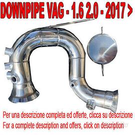 Tubo FAP DPF VW Golf 8 1.6 2.0 110 150 TDI GTD VA6