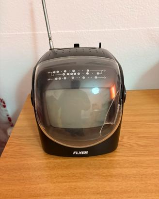 Flyer tv vintage radio