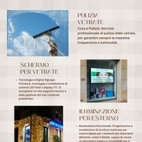 Servizio Pulizia Vetrate e altro .