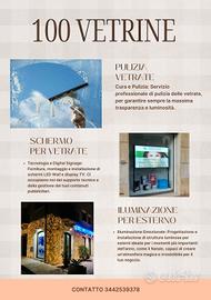 Servizio Pulizia Vetrate e altro .