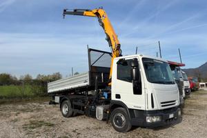IVECO EUROCARGO 100E22 GRU + RIBALT.