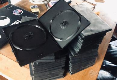 Custodie rigide nere x DVD