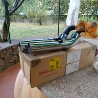 Marmitte coppia SN per Honda VF 750 Custom Magna,