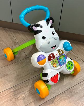 Girello interattivo fisher price zebra