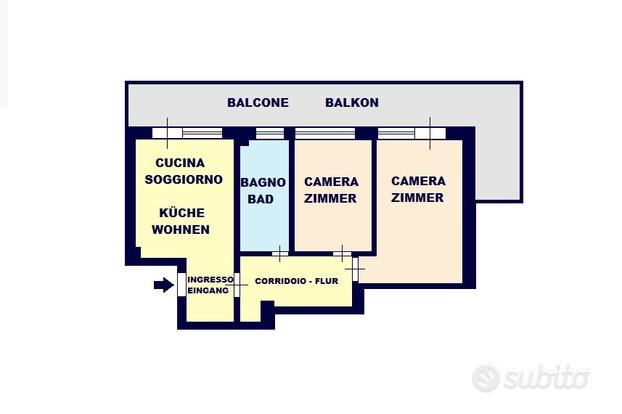 Trilocale casa clima A