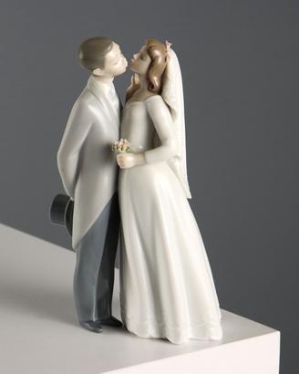 Sposini in Porcellana Manifattura LLadro XX Secolo