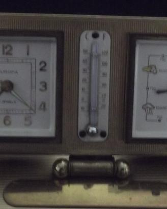 Orologio/barometro/termometro da scrivania
