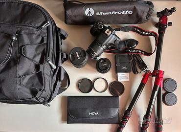 Canon eos 600D set completo