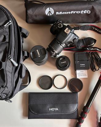Canon eos 600D set completo