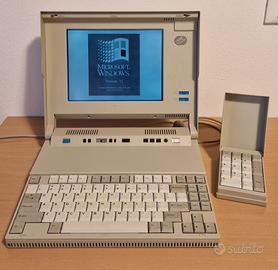 IBM PS/2 Notebook L40 SX del 1991 processore 386 