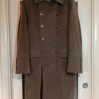 Cappotto lungo pesante stile militare 