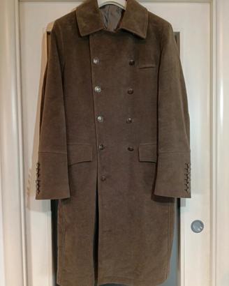 Cappotto lungo pesante stile militare 