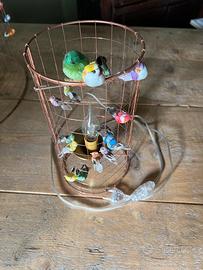 Mathieu Challieres lamp. da tavolo mini voliera