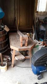 IMPASTATRICE MANUALE ANTICA IN LEGNO VINTAGE