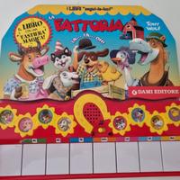 Libro multifunzione con tastiera musicale