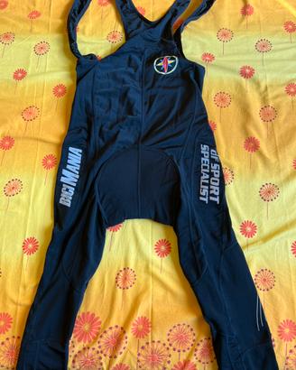 Salopette ciclismo uomo