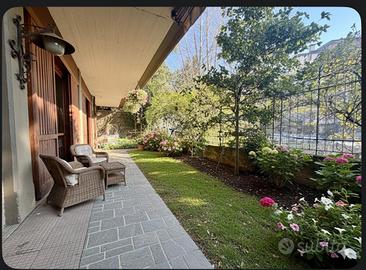 Appartamento con giardino nel P.co Abate