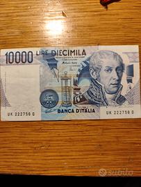 Banconota 10000 Lire 1984