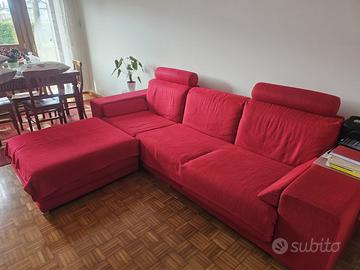 Divano rosso