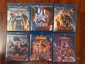 Serie Marvel, alcuni titoli della fase 1 in bluray