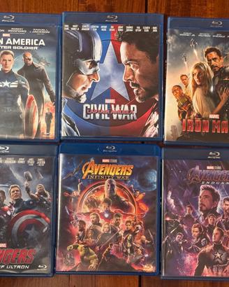 Serie Marvel, alcuni titoli della fase 1 in bluray