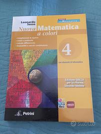 Libro nuova matematica a colori 4