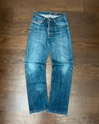 GAS California, jeans uomo Denim blu 36