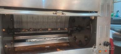 Spiedo a gas 48 polli planetario