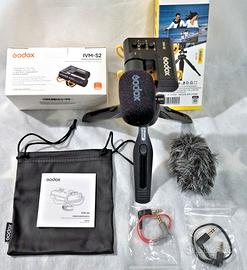 MICROFONO GODOX IVM-S2 + extra accessori