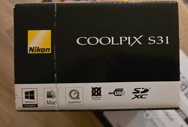 Nikon Coolpix S31 - Subacquea 5mt Dichiarati Nikon