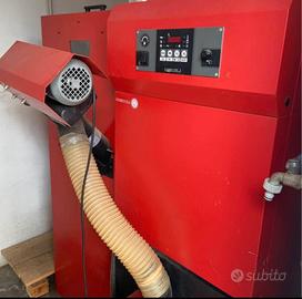 Caldaia a pellet Mescoli + bollitore acqua calda