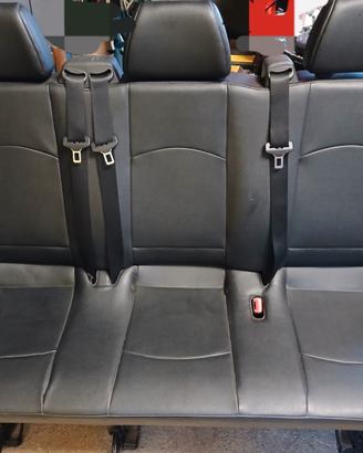 Panca posteriore in pelle per Mercedes Vito