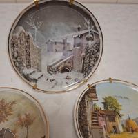 Quattro stagioni in porcellana 