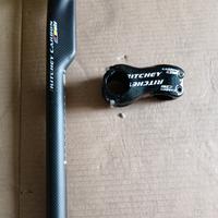 reggisella e attacco manubrio Tom Riktey in carbon