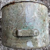 ww2 gavetta italiana con disegno Campana