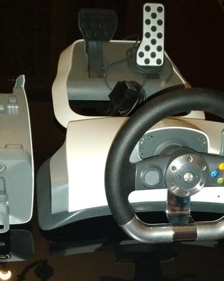 volante con pedali xbox 360 wireless