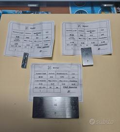 Misura certificati tre dimensioni 5 - 20 - 80 mm