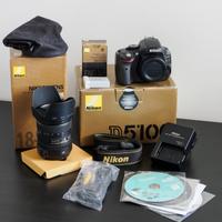 Kit Nikon D5100 + Obiettivo 18-200 VR II
