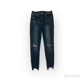 Jeans blu strappati – Taglia S