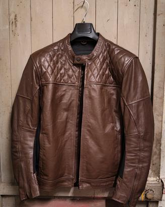 giacca moto pelle Course L