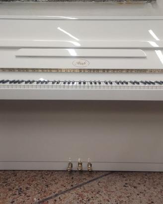 Pianoforte Ibach bianco tedesco con trasporto