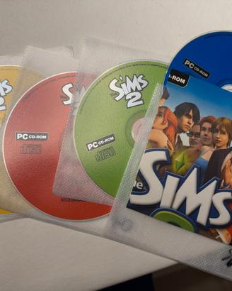 the sims 2 gioco pc 4 cd + seriale originali