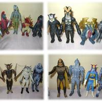 Vinili sofubi bandai ultraman & kamen rider kaijuu