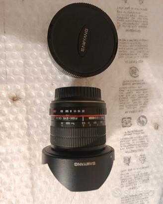 8 mm samyang Canon 