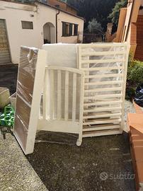 lettino con sbarre bambini 