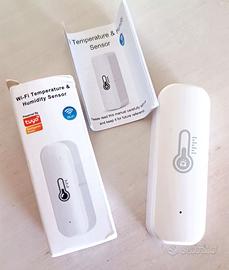 Sensore temperatura umidità WiFi Tuya Alexa Google