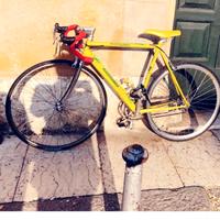 Bicicletta da corsa piazzalunga