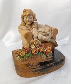 Scultura in terracotta di Arturo Pannunzio (1891 –