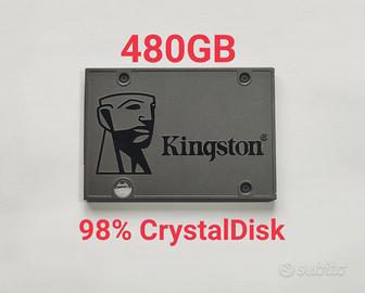 SSD SATA 240 GB Kingston 98% Crystal Disk
