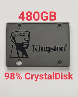 SSD SATA 240 GB Kingston 98% Crystal Disk